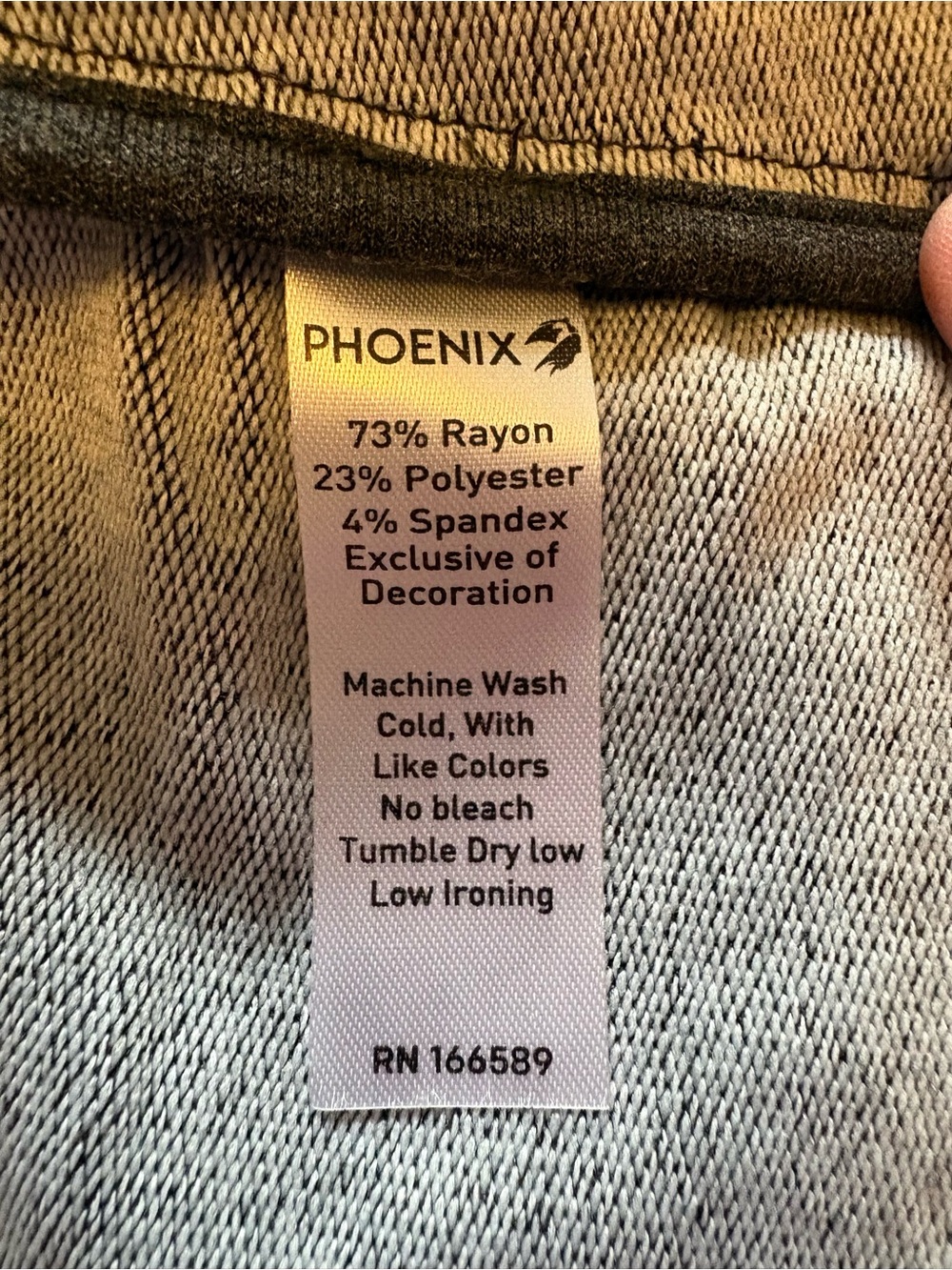 Phoenix Tan Florence Cozy Draped Cowl-Neck Wrap Top Size 1X NWT - Picture 8 of 14